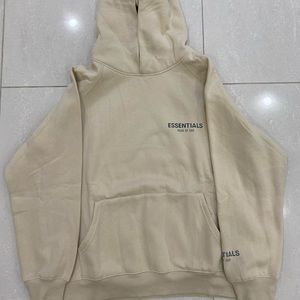 FEAR OF GOD Essentials Apricot Hoodie